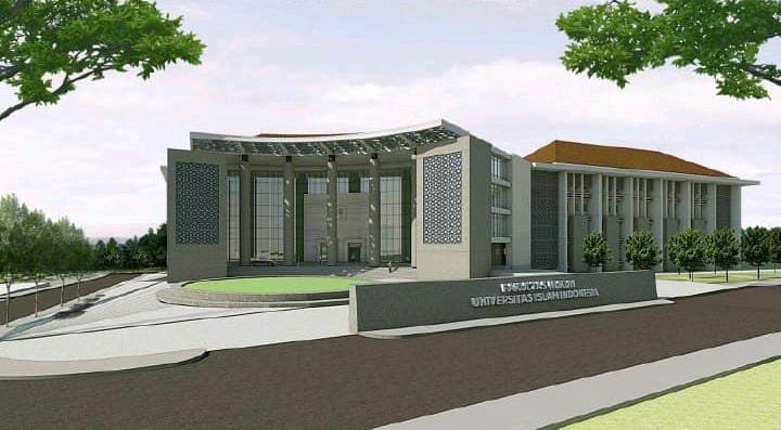 Gedung Fakultas Hukum Universitas Islam Indonesia (UII) Yogyakarta sebagai ruang pembelajaran yang dirancang untuk mendukung aktivitas akademik.