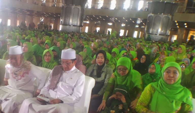 Menteri Agama Republik Indonesia, Nasaruddin Umar, menghadiri kegiatan Acara Isra Mi'raj di Masjid Istiqlal. (Foto : mataconews/ilustrasi