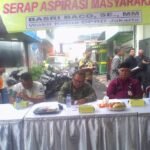 Suasana reses, anggota DPRD Basri Baco, di Kemayoran