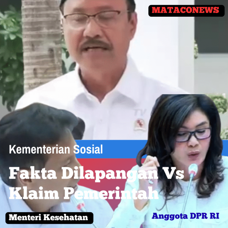 Ilustrasi: Data di lapangan -faktual vs klaim pemerintah