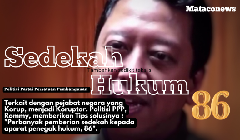 Politisi Partai Persatuan Pembangunan, Muhammad Romahurmuziy, berbicara tentang remaja pejabat Indonesia yang Korup