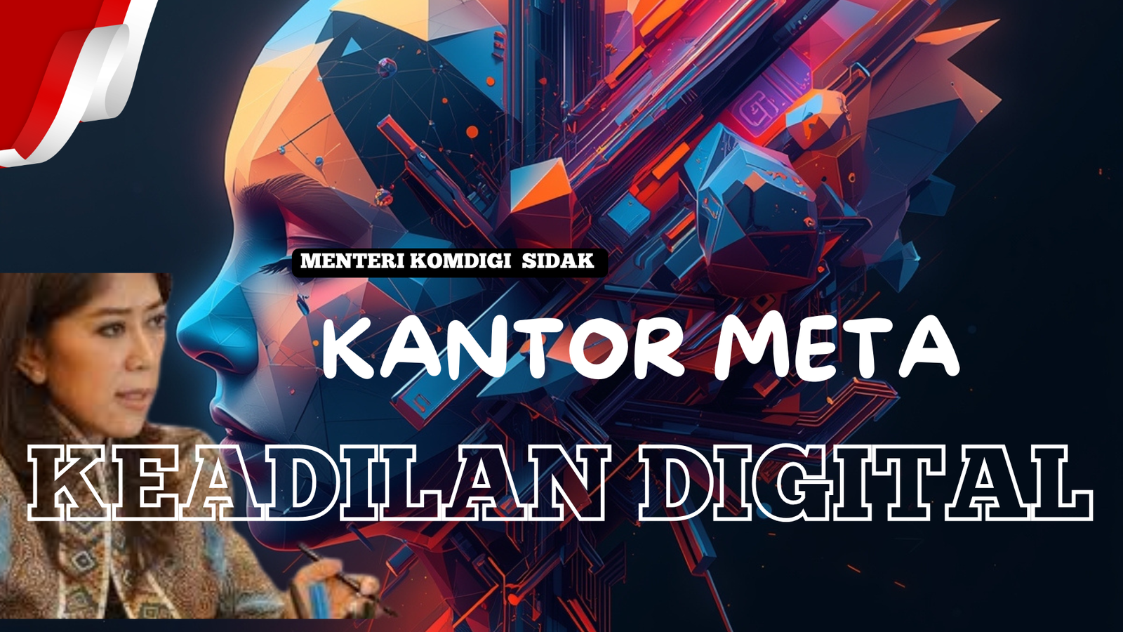 Ilustrasi: Menteri Komdigi, sidak kantor Meta, di Jakarta