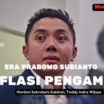 Seskab, Teddy Indra Wijaya, mengungkapkan telah terjadi fenomena Inflasi Pengamat