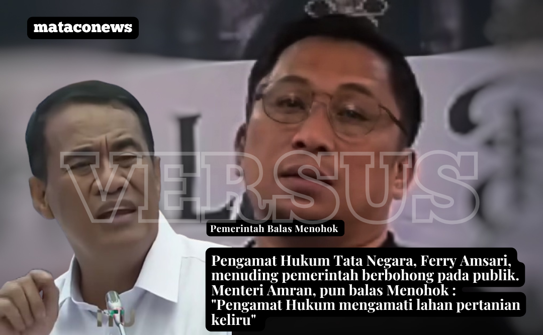 Pakar hukum tata negara, Ferry Amsari, menuding pemerintah melakukan pembohongan publik