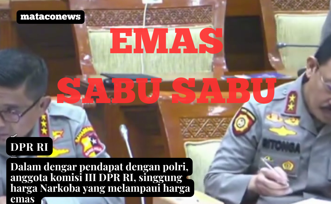 Anggota komisi III DPR RI, melakukan rapat dengan pendapat dengan polri