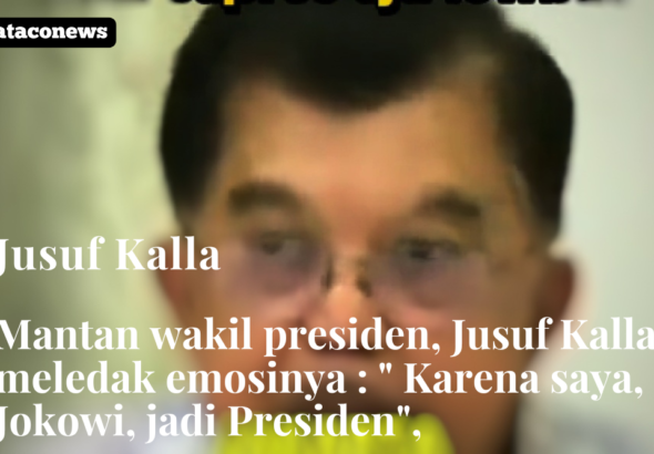 Mantan wakil presiden, Jusuf Kalla, ungkit jasa dirinya terhadap Jokowi, menjadi presiden