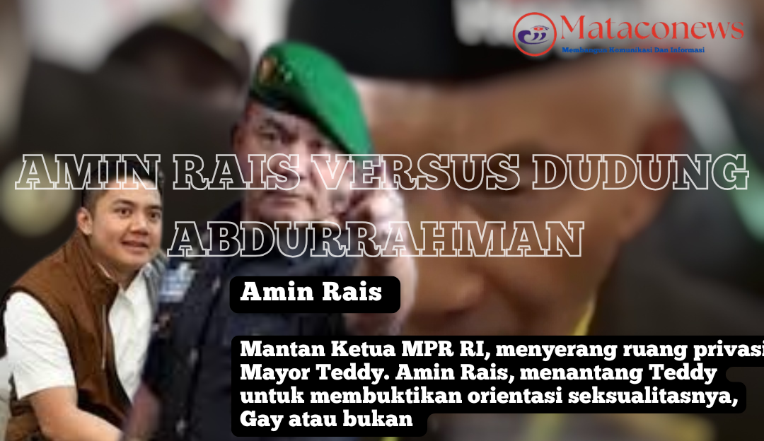 Mantan Ketua MPR RI, Amin Rais, singgung orientasi seksualnya Mayor Teddy