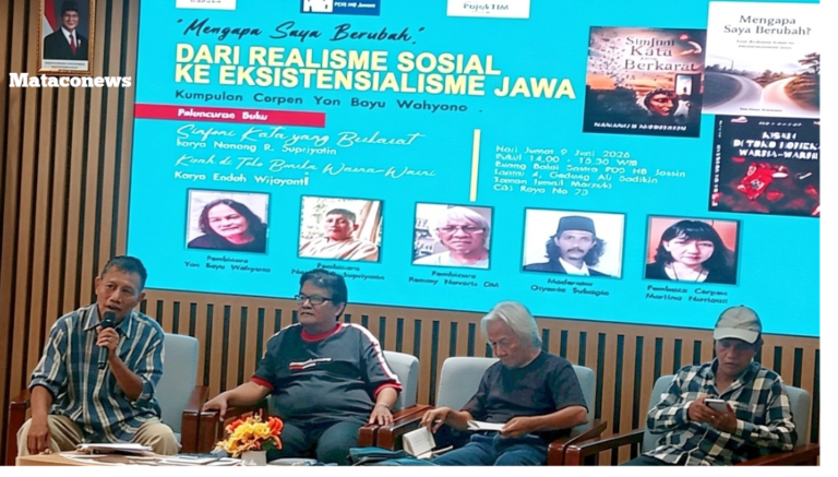 Peluncuran buku di PDS HB YASSIN, Taman Ismail Marzuki, Cikini, Jakarta pusat