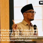 Wakil Menteri Haji, Dahnil Azhar, Ungkap Kartel Haji