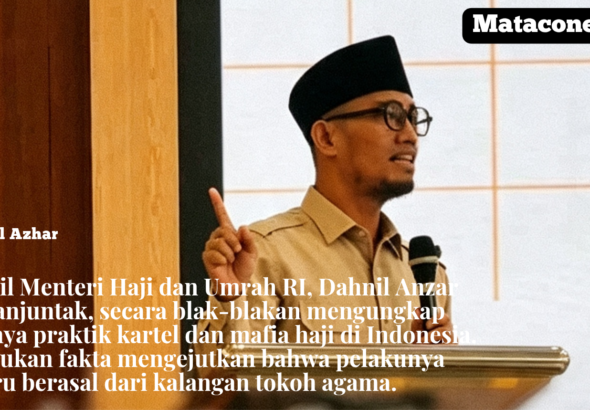Wakil Menteri Haji, Dahnil Azhar, Ungkap Kartel Haji