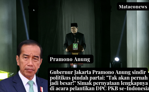 Gubernur Jakarta, Pramono Anung. (Mataconews)