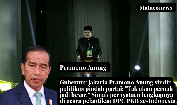 Gubernur Jakarta, Pramono Anung. (Mataconews)