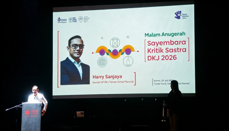 Sambutan Kepala Up Pkj TIM, Harry Sanjaya