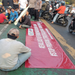 Aliansi Mahasiswa, demo Disekitaran kantor Badan Gizi Nasional, Jakarta pusat