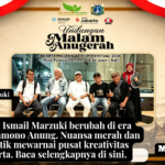 Jurnalis, seniman, akademisi, dan lainnya menghadiri malam' anugerah festival film