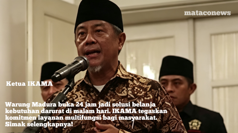 Ketua umum DPP Ikatan Keluarga Madura (IKAMI), Muhammad Rawi